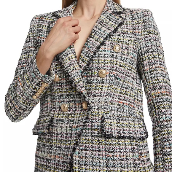 NWT-Generation Love Eliza Tweed Blazer Size Large - Picture 1 of 6